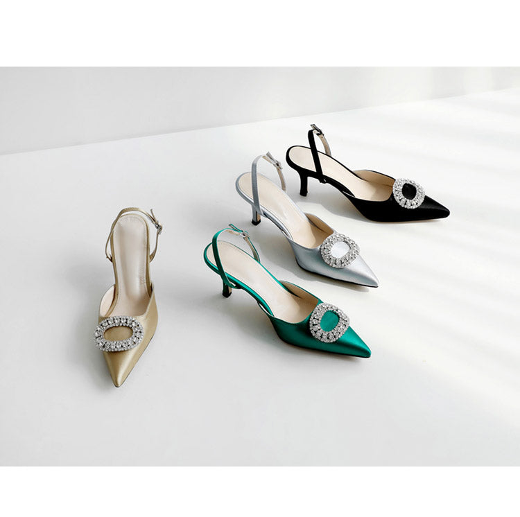 Levoire | Nouveau Stiletto À Bout Pointu Avec Boucle En Strass