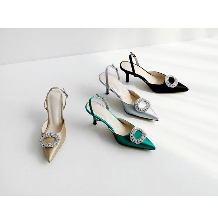 Levoire | Nouveau Stiletto À Bout Pointu Avec Boucle En Strass