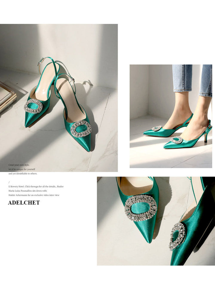 Levoire | Nouveau Stiletto À Bout Pointu Avec Boucle En Strass
