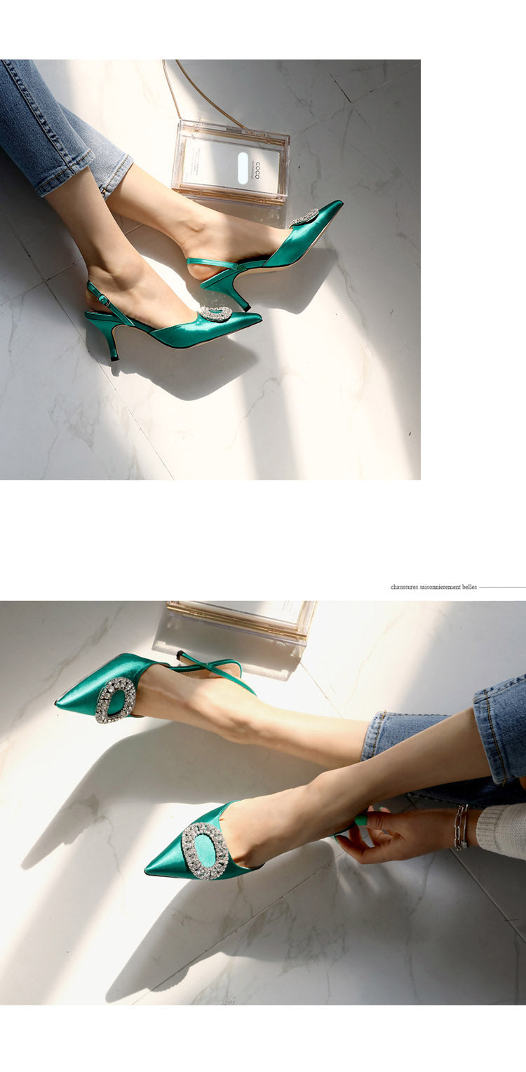 Levoire | Nouveau Stiletto À Bout Pointu Avec Boucle En Strass