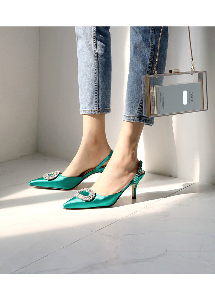 Levoire | Nouveau Stiletto À Bout Pointu Avec Boucle En Strass