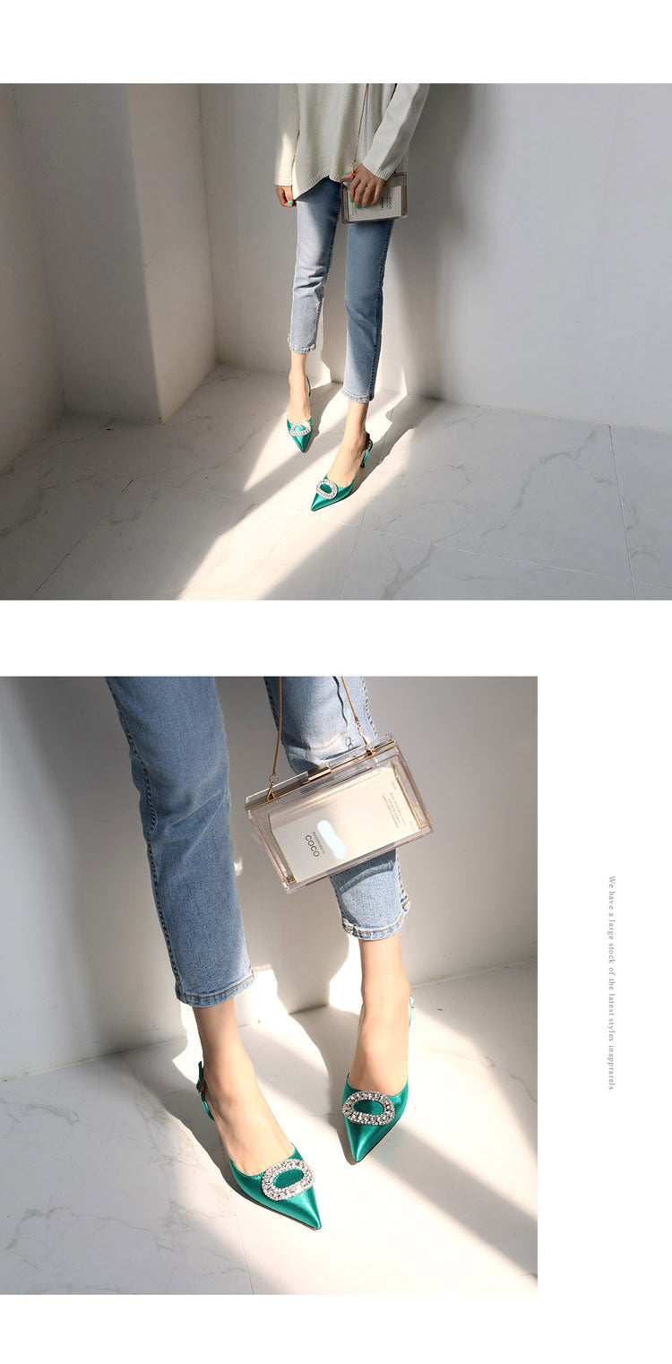 Levoire | Nouveau Stiletto À Bout Pointu Avec Boucle En Strass