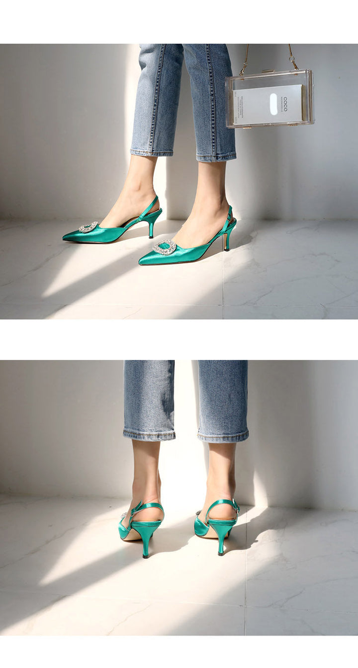 Levoire | Nouveau Stiletto À Bout Pointu Avec Boucle En Strass