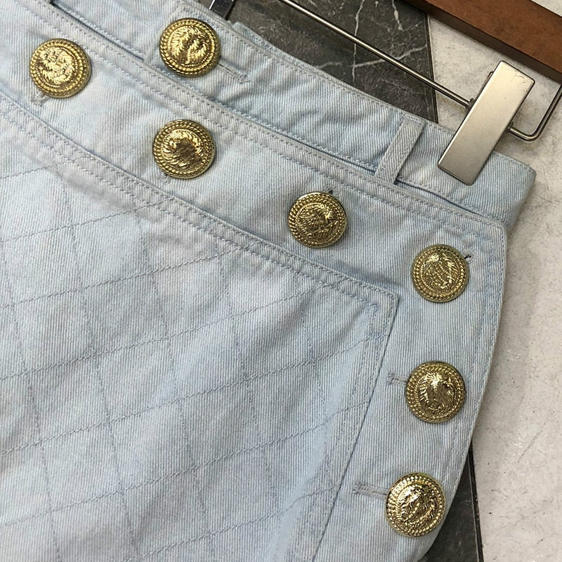Levoire | Jupe En Denim Rétro D'Automne