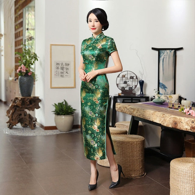Levoire | Robe Élégante Polyvalente À Coupe Intemporelle Vert