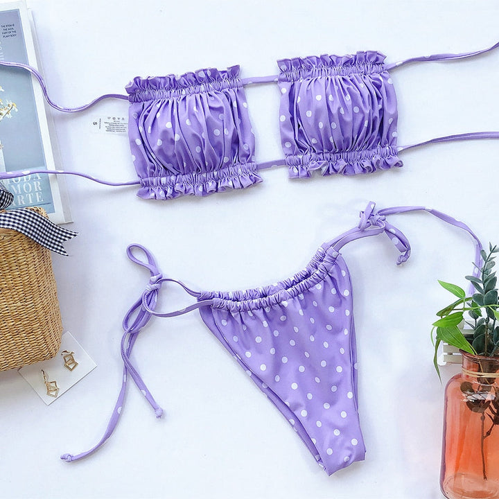 Levoire | Maillot De Bain Bandeau Plissé