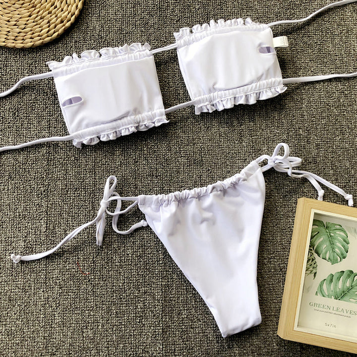 Levoire | Maillot De Bain Bandeau Plissé