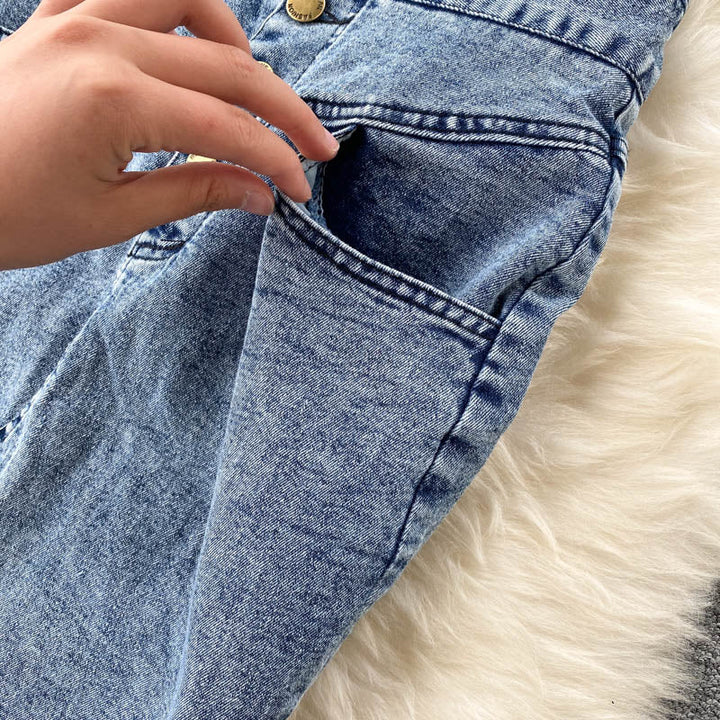 Levoire | Jeans Veste Et Jupes Satzs