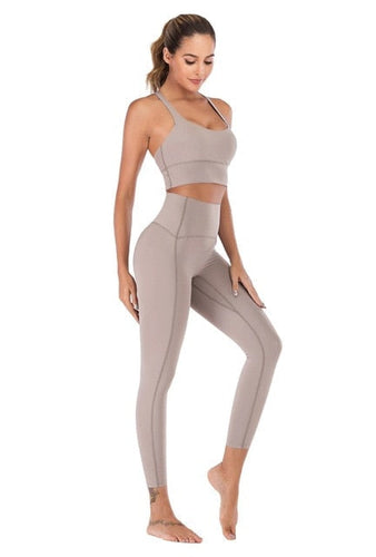 Levoire | Nakedfeel Yoga Set Leggings De Yoga Set