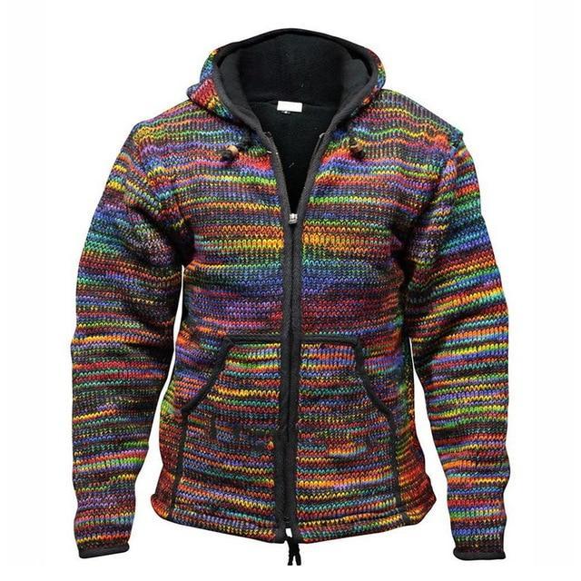 Levoire | Gilet Chaud Et Stylé Tricoté Pour Hommes Bunt