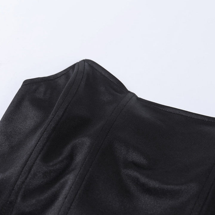 Levoire | Mode En Velours Sexy Corsets Crop Top Pour Un Look Séduisant