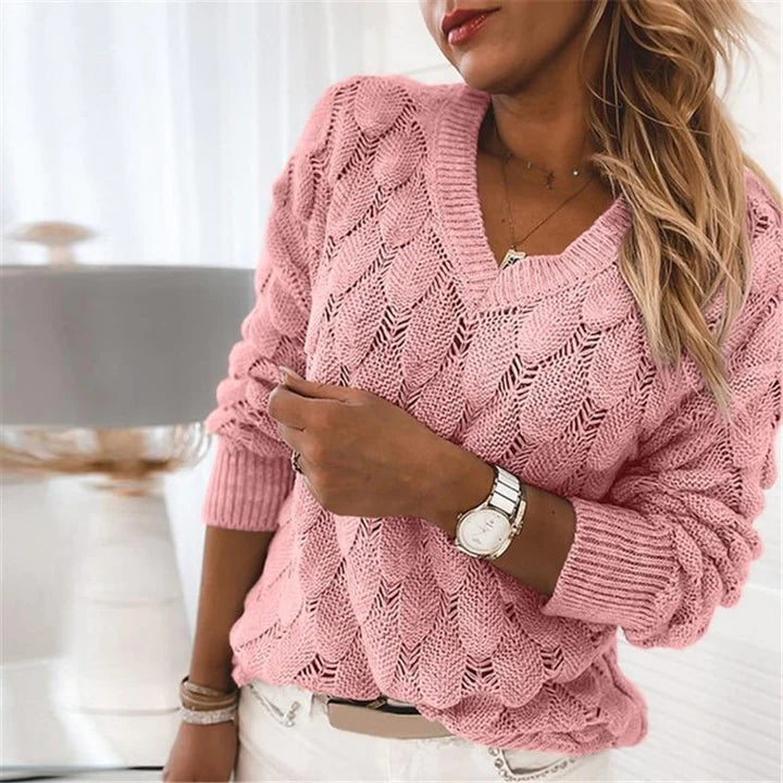 Levoire | Pull-Over Classique Col V En Laine