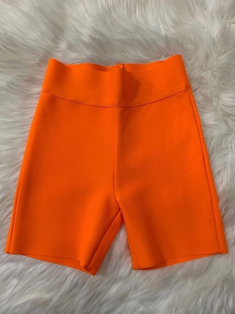 Levoire | Pantalon Bandage Fashion Bodycon Orange