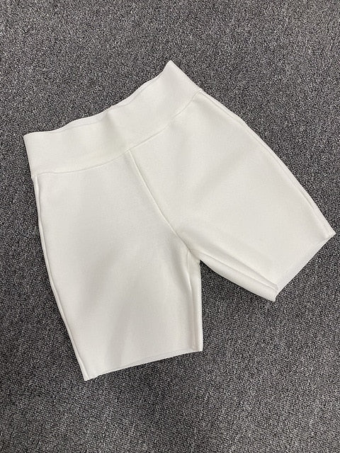 Levoire | Pantalon Bandage Fashion Bodycon Blanc L