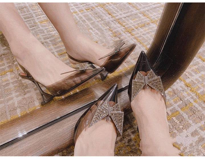 Levoire | Nouvelles Sandales Transparentes À Talons Aiguilles