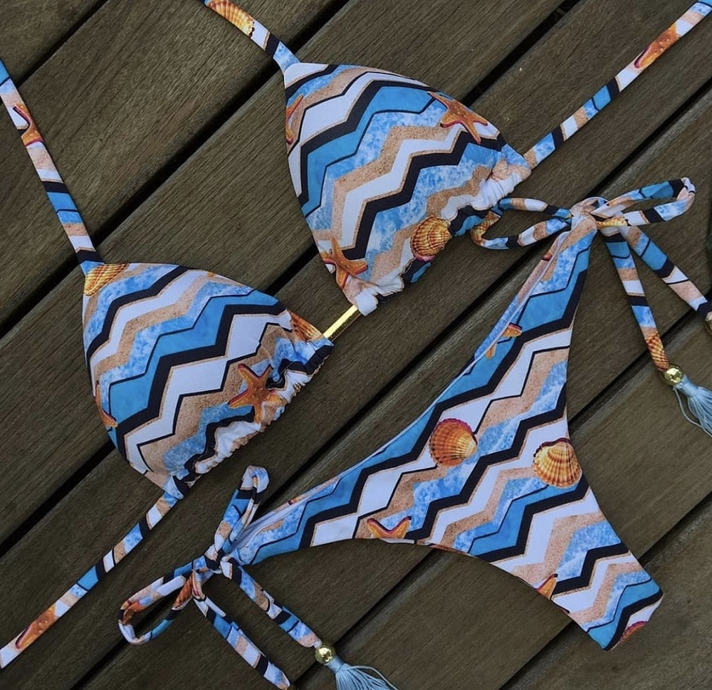 Levoire | Ensemble De Bikinis Avec Push-Up Pour Un Look De Plage Parfait