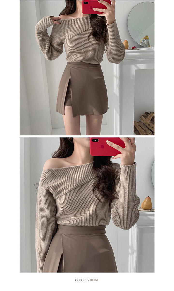 Levoire | Robe Simple Avec Fente Latérale Extensible Style Coréen