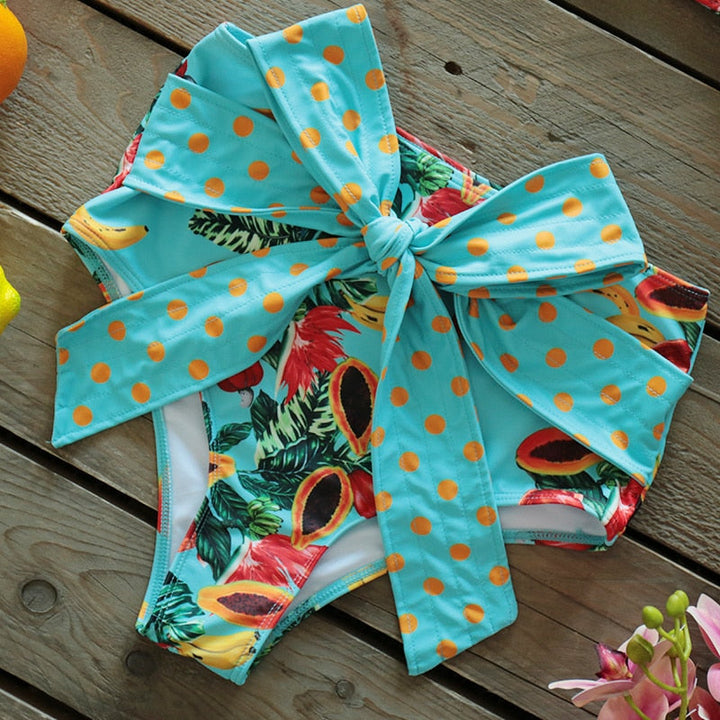 Levoire | Push-Up Soutien-Gorge Rembourré Volants Bandage Ensemble De Bikini