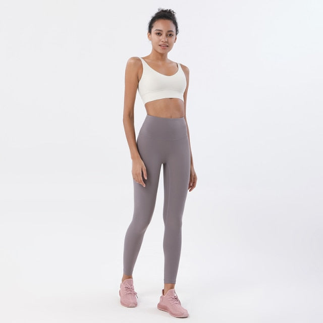 Levoire | Ensemble De Sport Yoga Lait d'elfe Marron
