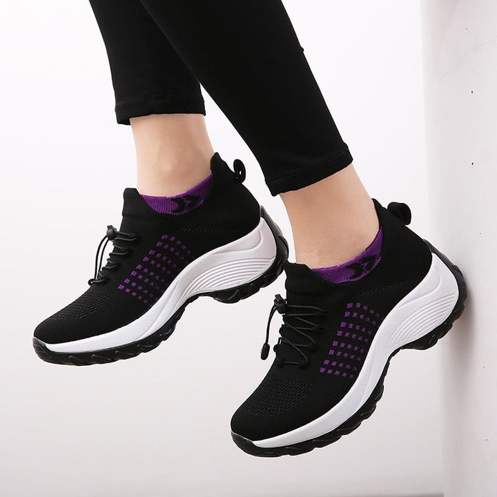Levoire | Chaussures Confort : La Solution Ultime pour le Confort et le Soulagement de la Douleur Noir et blanche