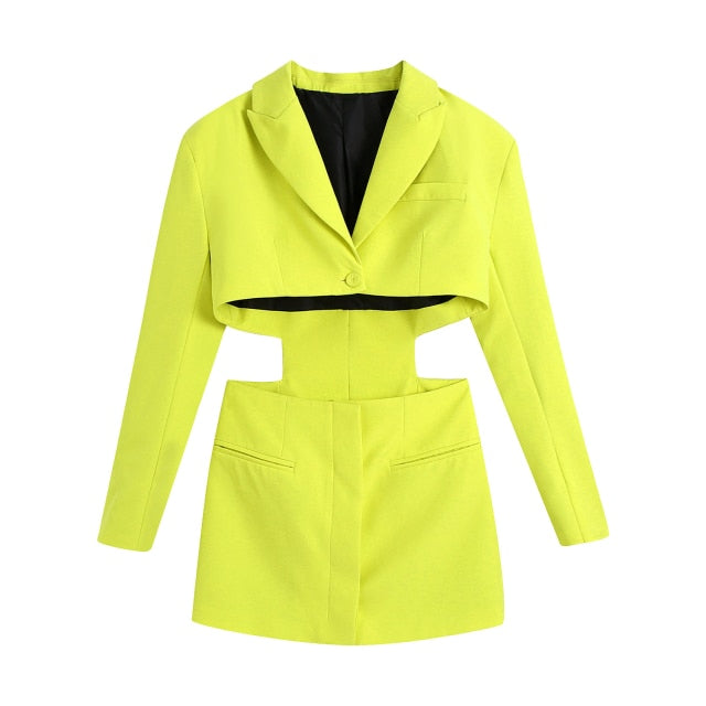 Levoire | Manches Longues Bodycon Pour Une Silhouette Élégante Et Épurée vert
