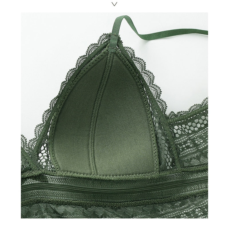 Levoire | Soutien-Gorge En Dentelle Dos Nu Triangulaire