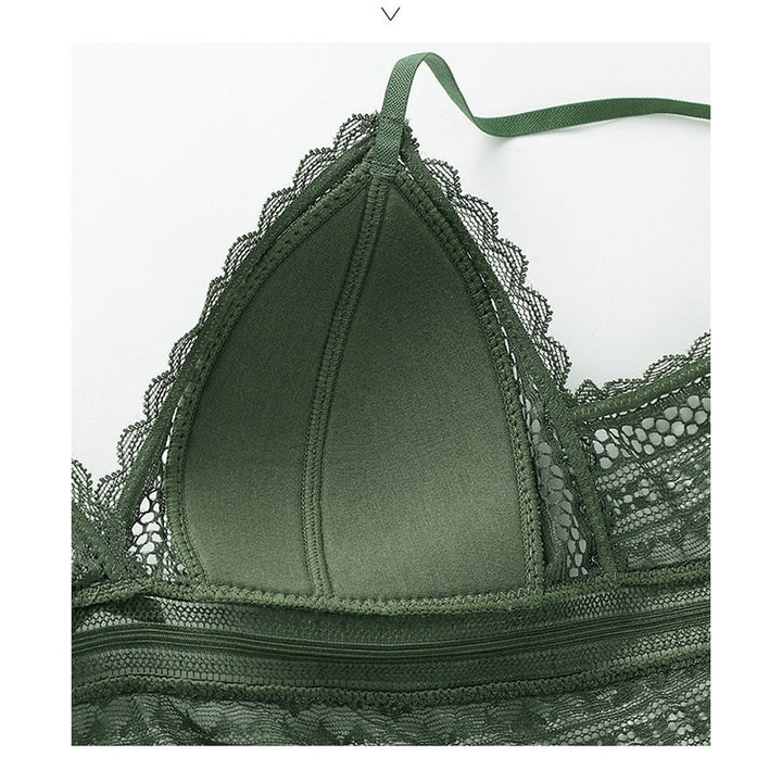 Levoire | Soutien-Gorge En Dentelle Dos Nu Triangle