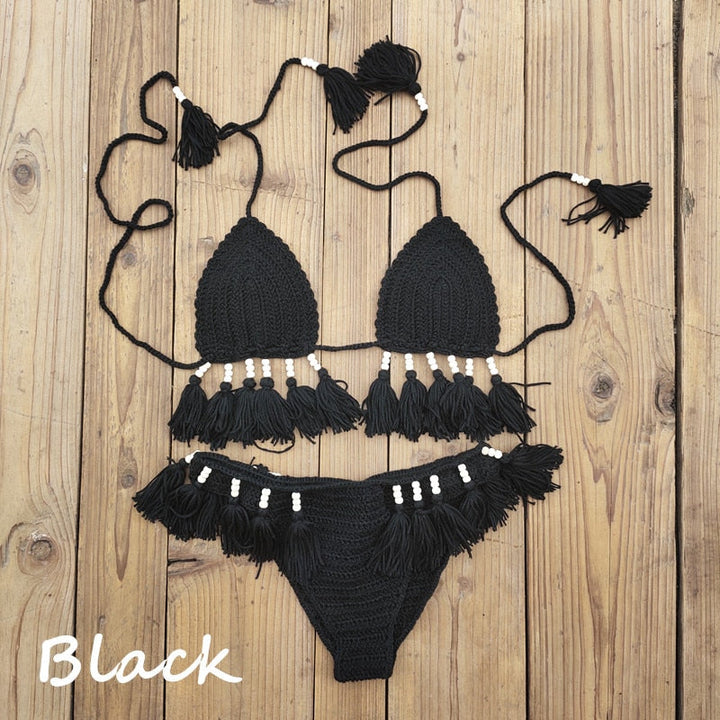 Levoire | Ensemble De Bikini En Crochet Fait Main