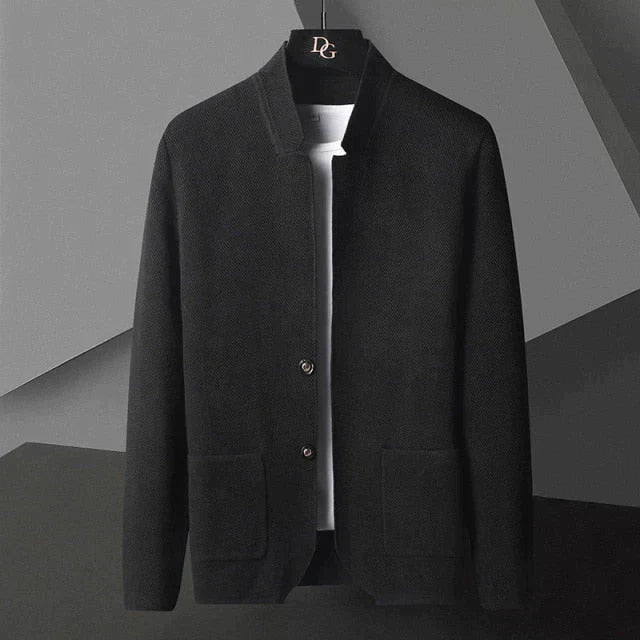 Levoire | Manteau D'Automne Étroit Noir