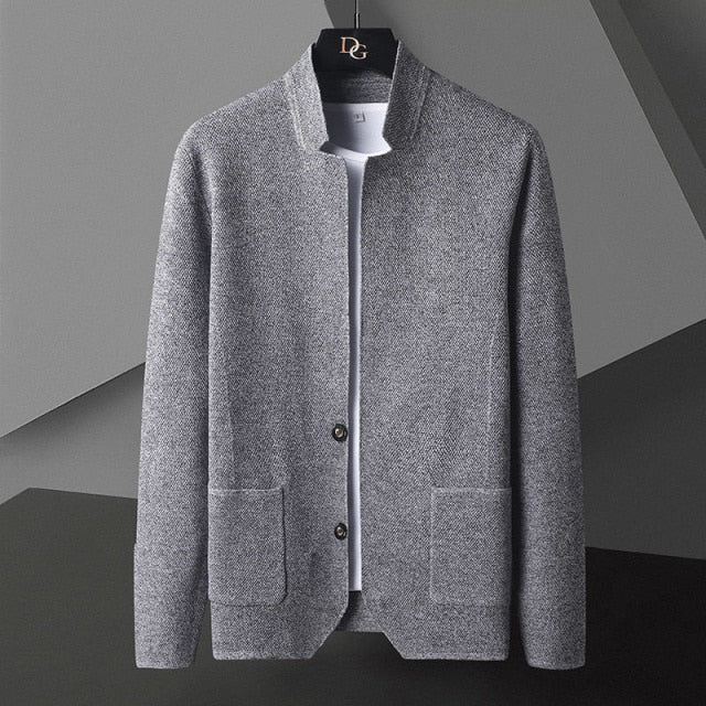 Levoire | Manteau D'Automne Étroit Gris