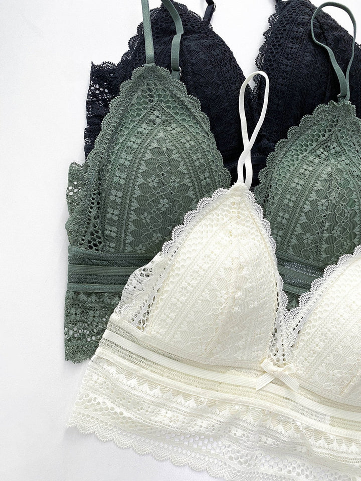 Levoire | Soutien-Gorge En Dentelle Dos Nu Triangulaire