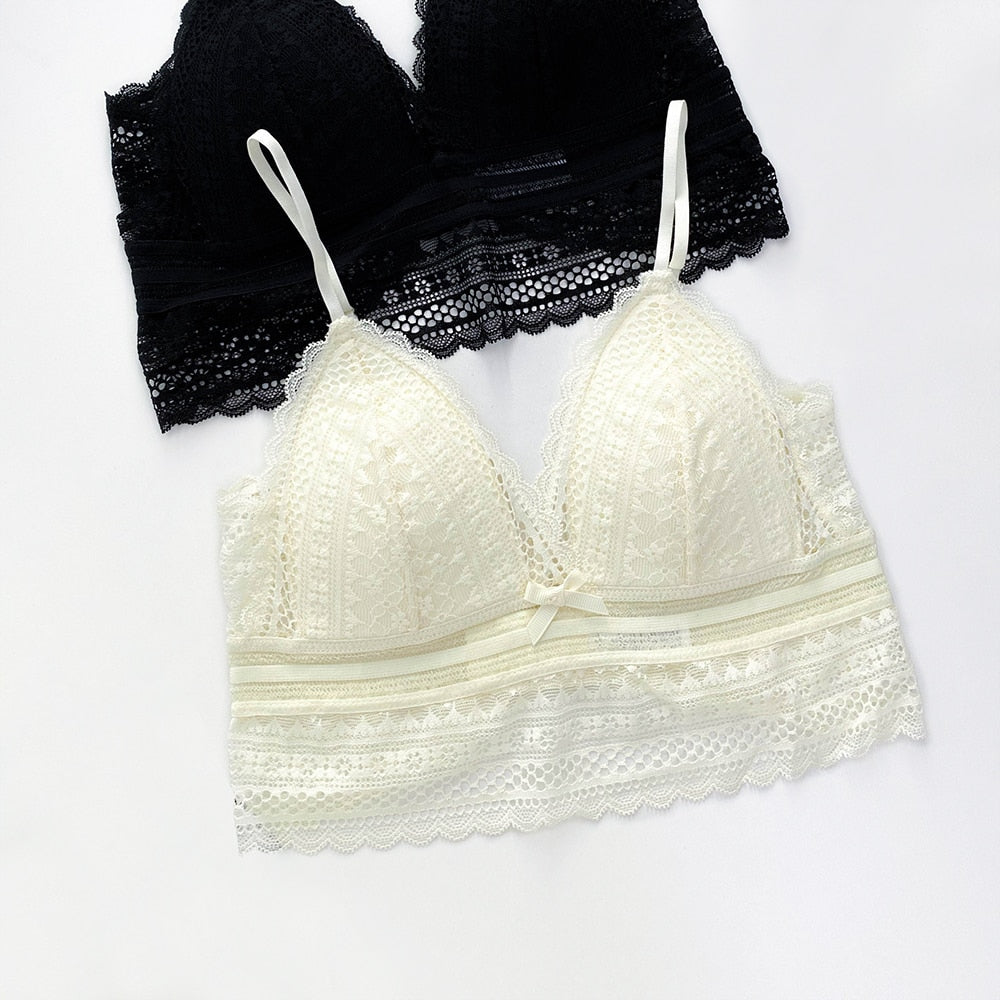 Levoire | Soutien-Gorge En Dentelle Dos Nu Triangle