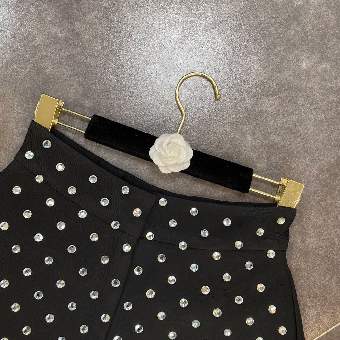 Levoire | Taille Haute Shorts En Diamants