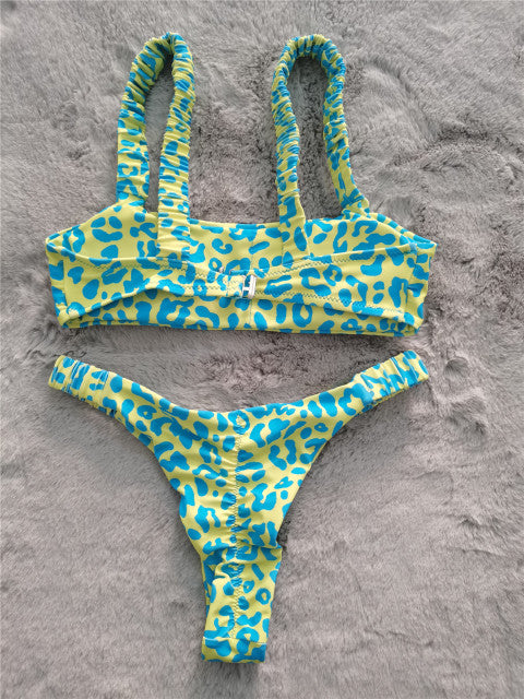 Levoire | Sexy Micro Bikini Pour Un Look De Plage Séduisant vert