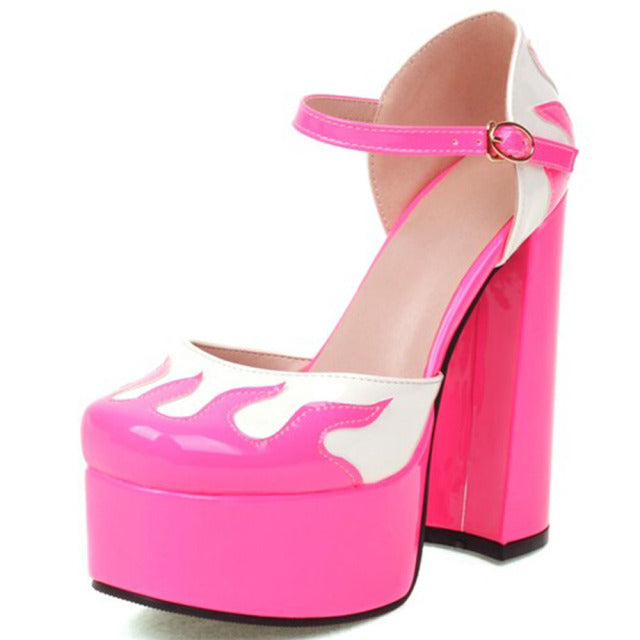 Levoire | Marry Janes Pompes RosyRed Style 4