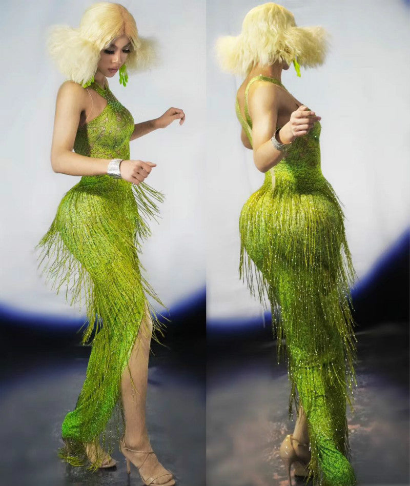 Levoire | Robe Skinny À Franges Pour Soirée Prom