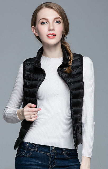 Levoire | Veste Sans Manches Femme | L'hiver Noir