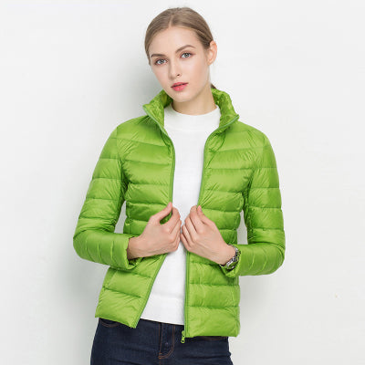 Levoire | Veste Bombardier Femme | Hiver Vert Pomme