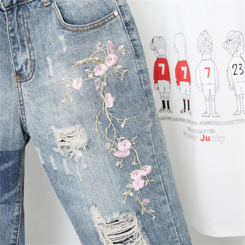 Levoire | Jeans Denim Locker Slim Fit Vintage Bleu Pantalon Harem