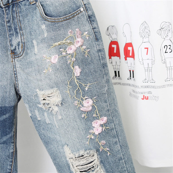 Levoire | Jeans Denim Locker Slim Fit Vintage Bleu Pantalon Harem