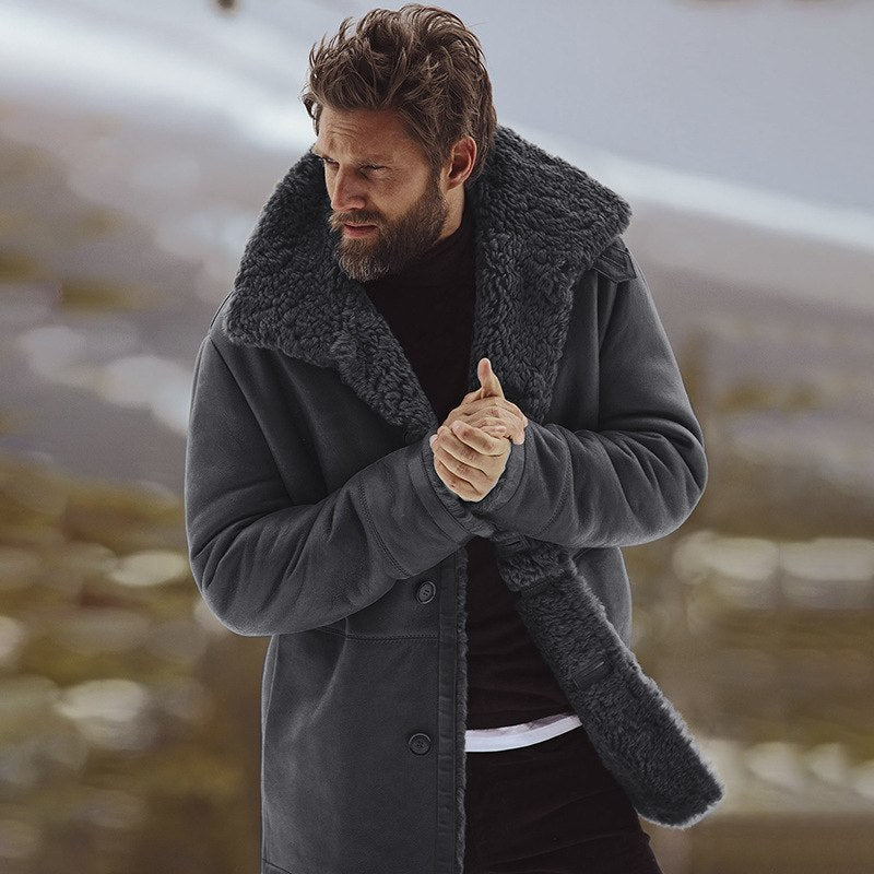 Levoire | Parka D'Hiver Pour Hommes, Chaude Et Confortable Gris