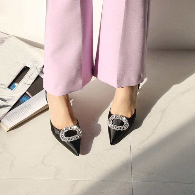 Levoire | Nouveau Stiletto À Bout Pointu Avec Boucle En Strass