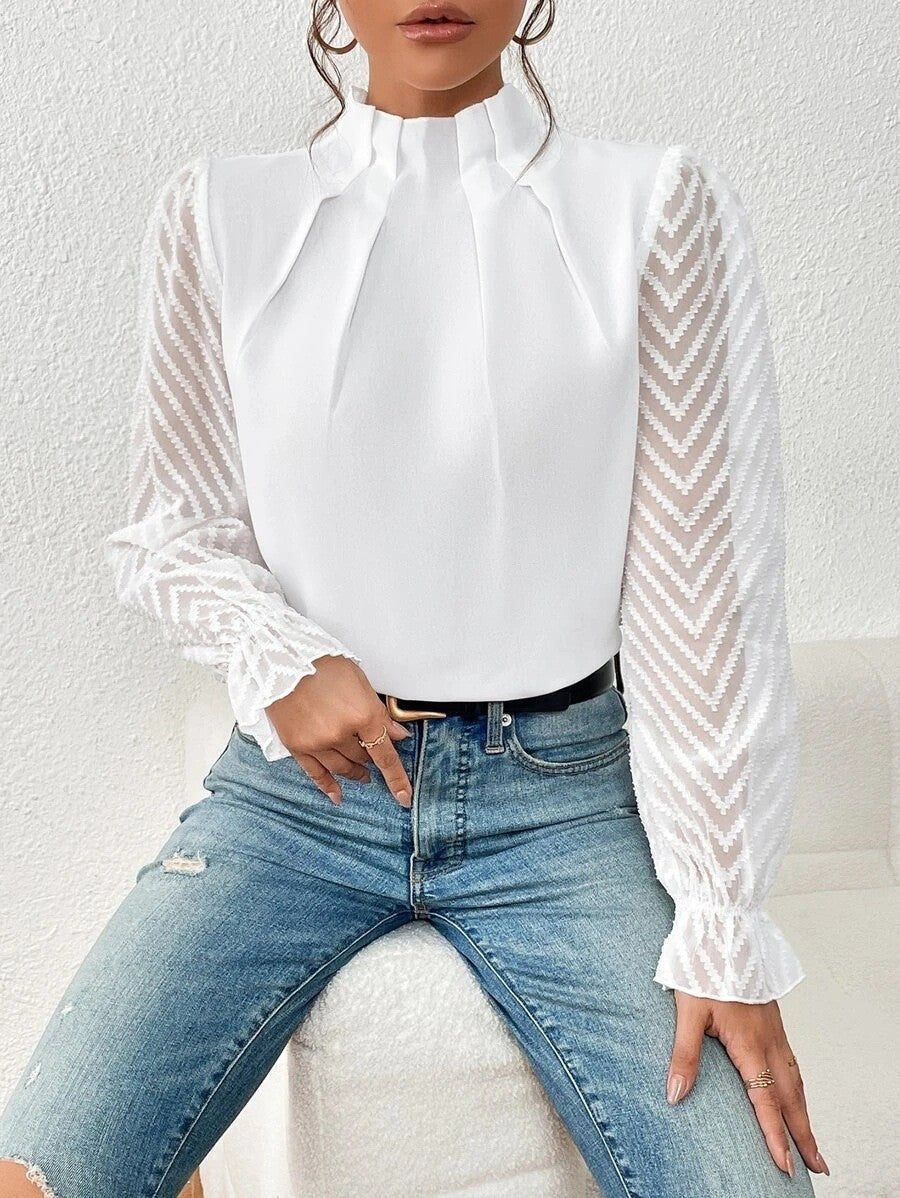 Levoire | Pull à manches longues BLANC