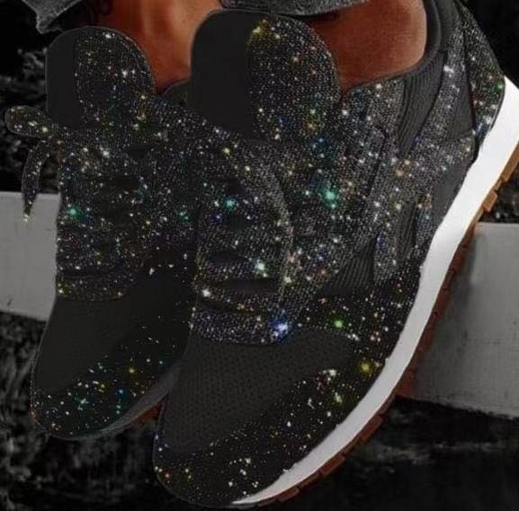 Levoire | chaussures à talons strass et paillettes NOIR 35