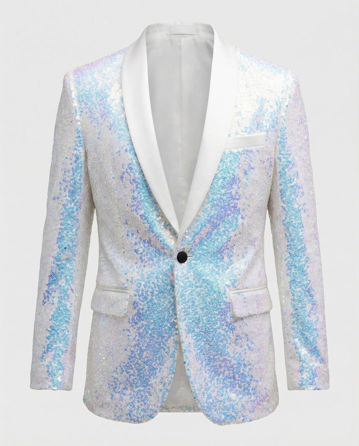 Blazer pour hommes en sequins glamour
