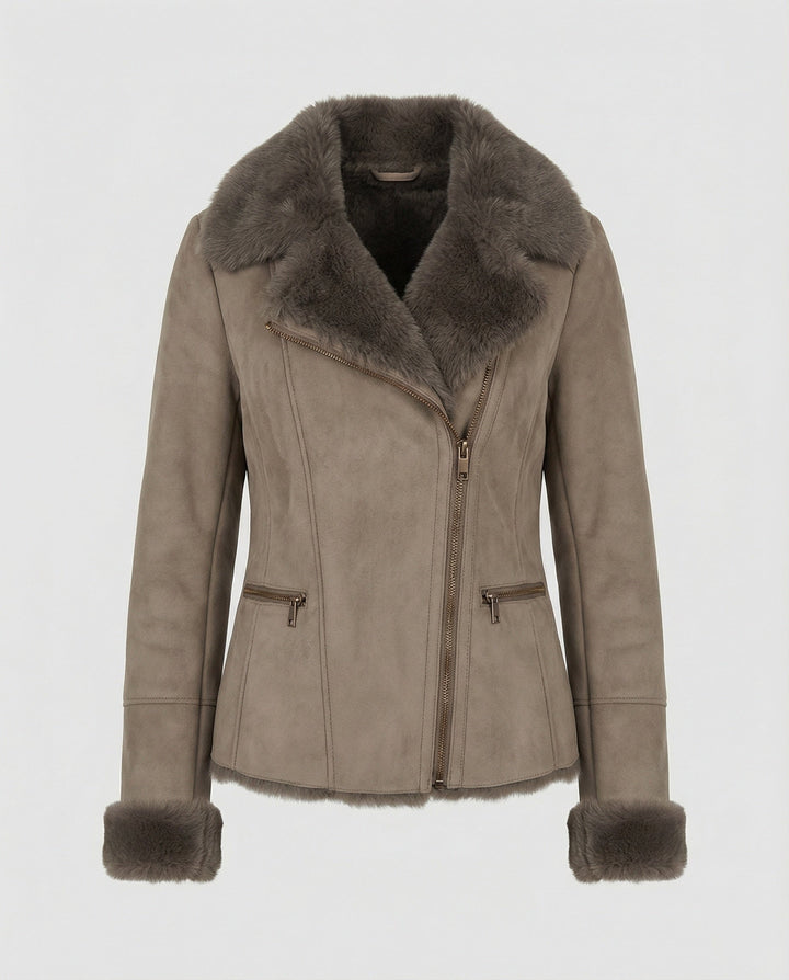 Avriane | Veste d'hiver avec col élégant pour l'hiver