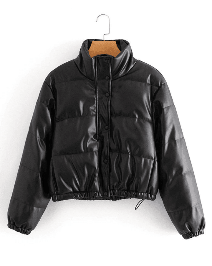 Levoire | Veste Doudoune En Cuir Pu