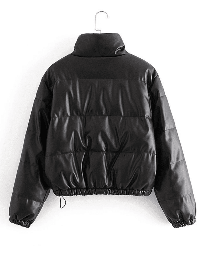 Levoire | Veste Doudoune En Cuir Pu