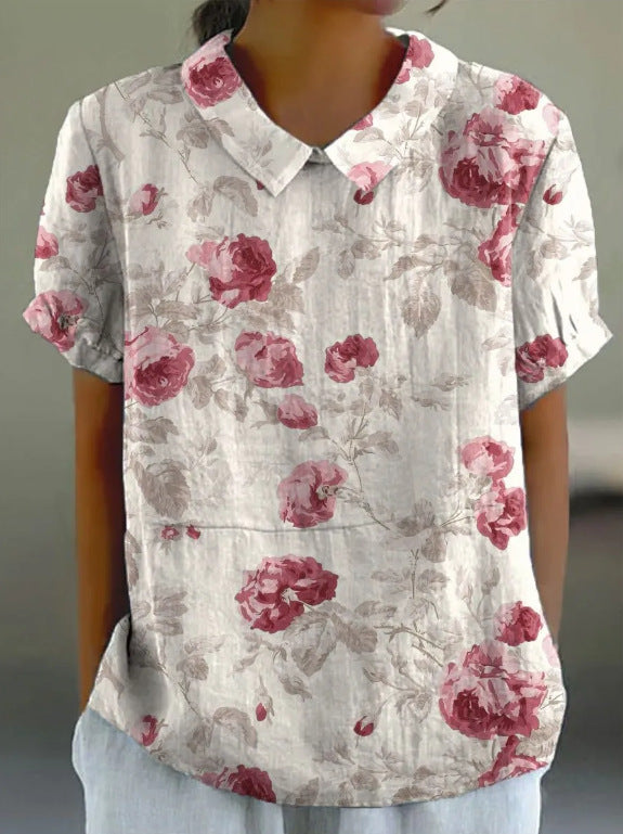 Levoire | Coton Lin Chemise Lila