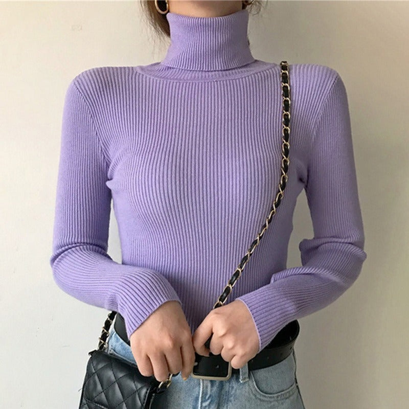 Levoire | Veste Tube À Col Polo Classique Pour Femmes Facilement violet une taille